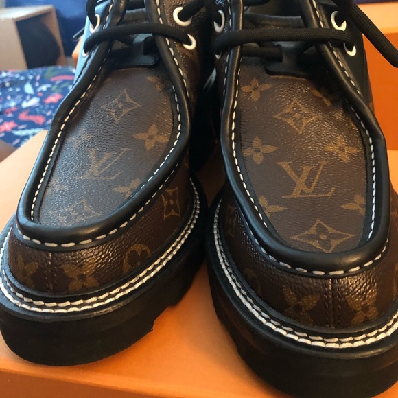 Louis Vuitton a monogram brogues - Picture 8 of 9